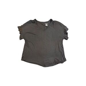 Women's Black V-Neck Top, Women’s 14/16